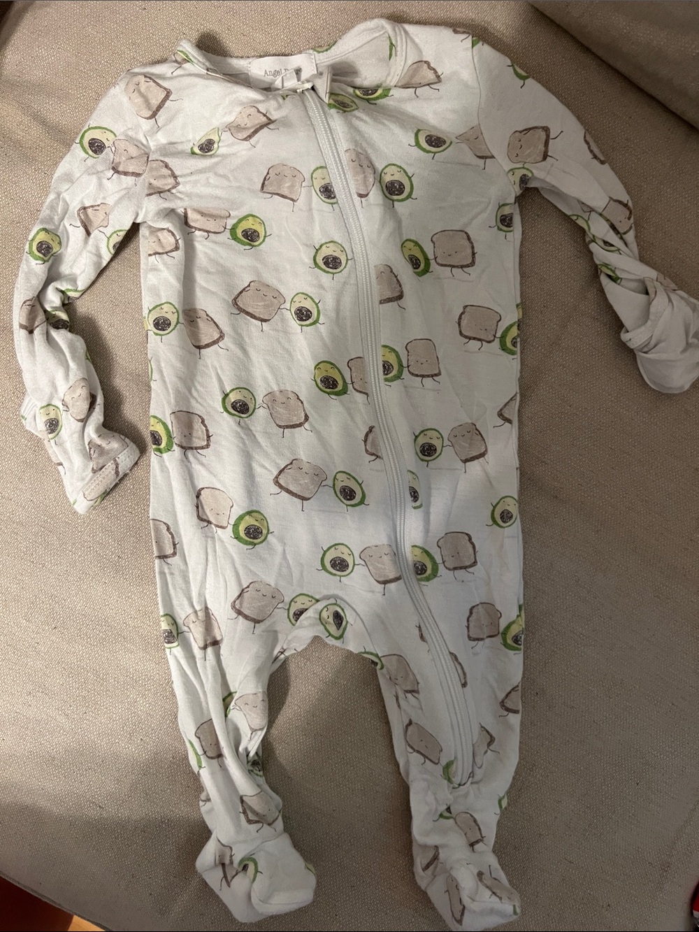 Angel Dear avocado toast print! Super soft.